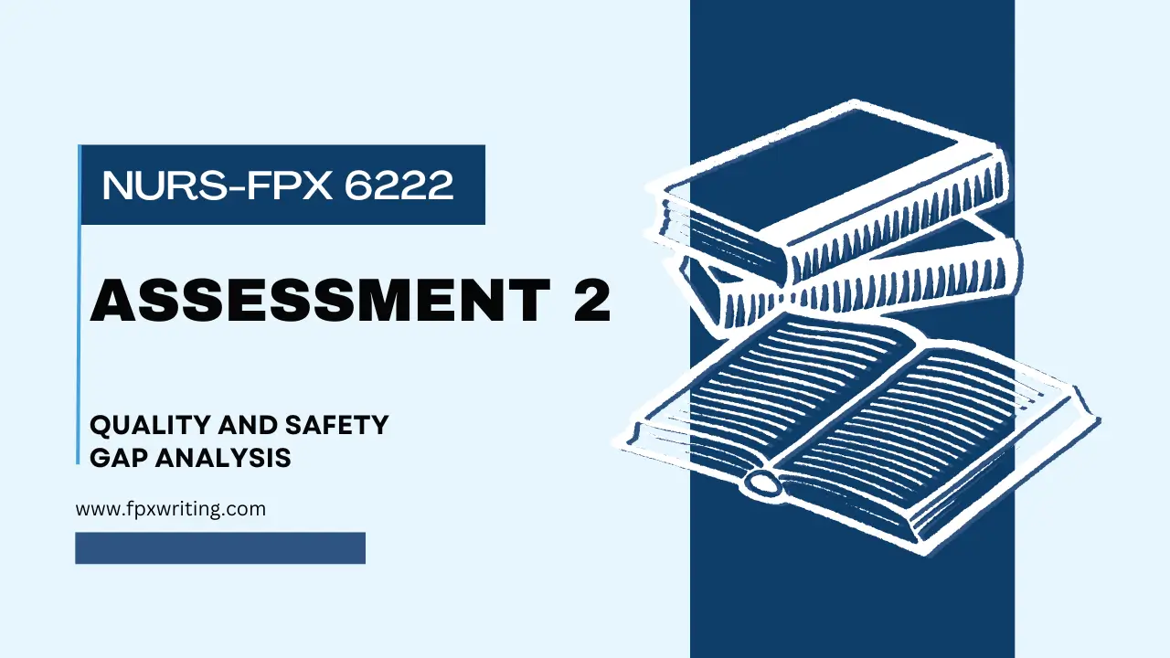 NURS FPX 6022 Assessment 2 Quality and Safety Gap Analysis