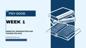 PSY 5006 Week 1